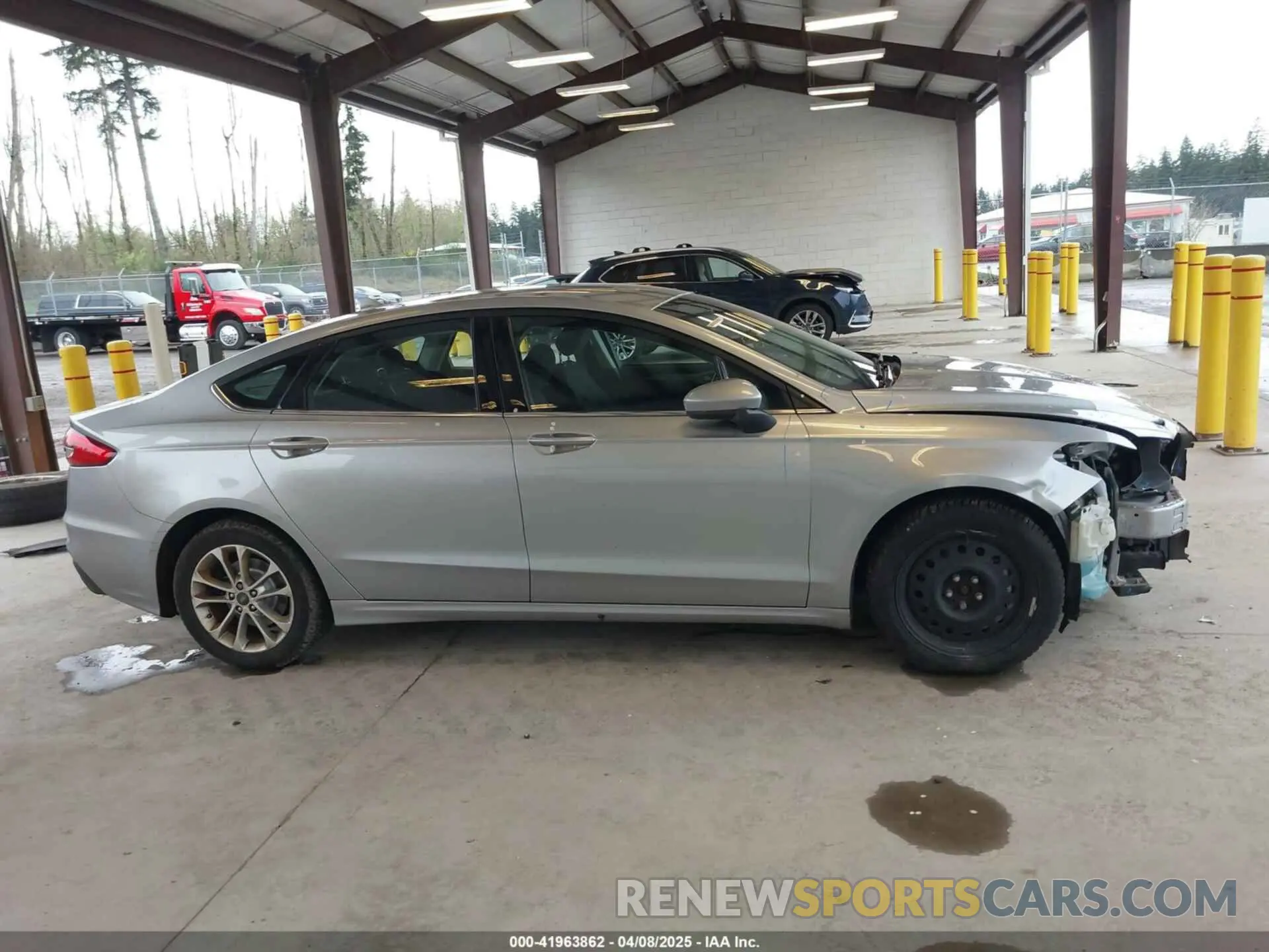 14 fotografías del automóvil dañado 3FA6P0HD6LR122451 FORD FUSION 2020