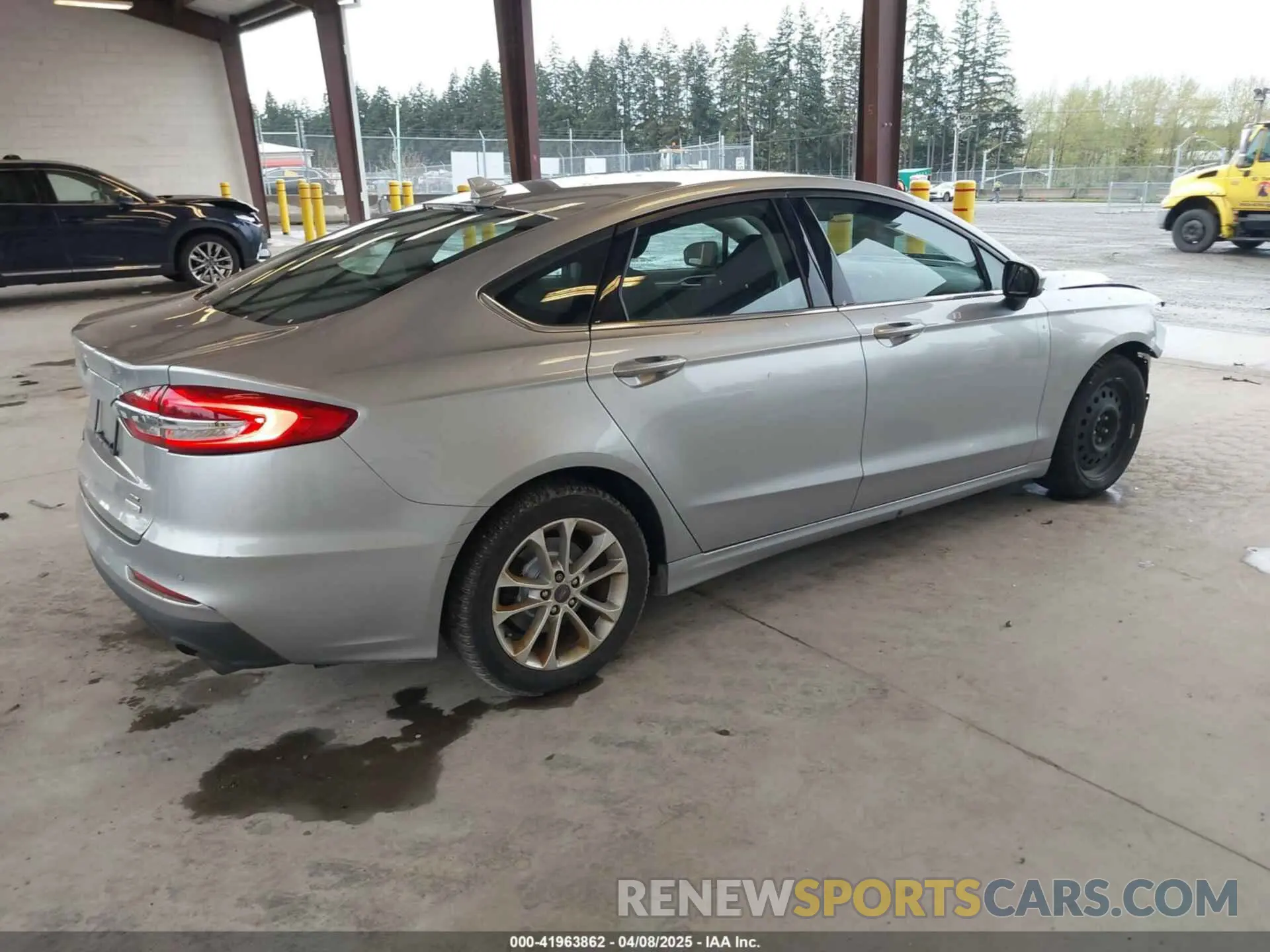 4 fotografías del automóvil dañado 3FA6P0HD6LR122451 FORD FUSION 2020