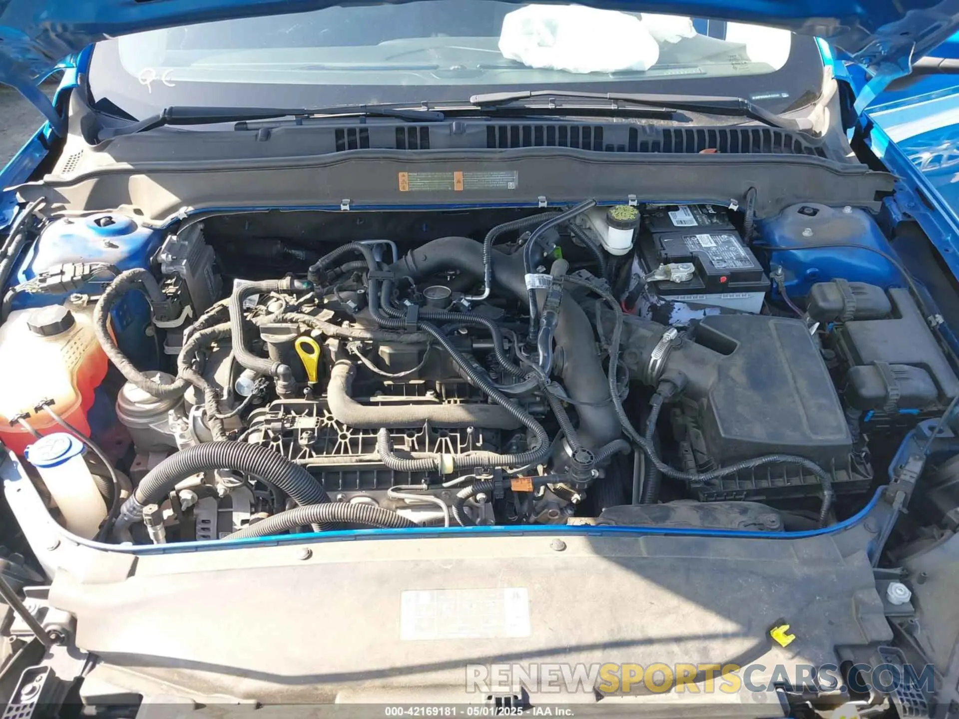 10 fotografías del automóvil dañado 3FA6P0HD6LR128539 FORD FUSION 2020
