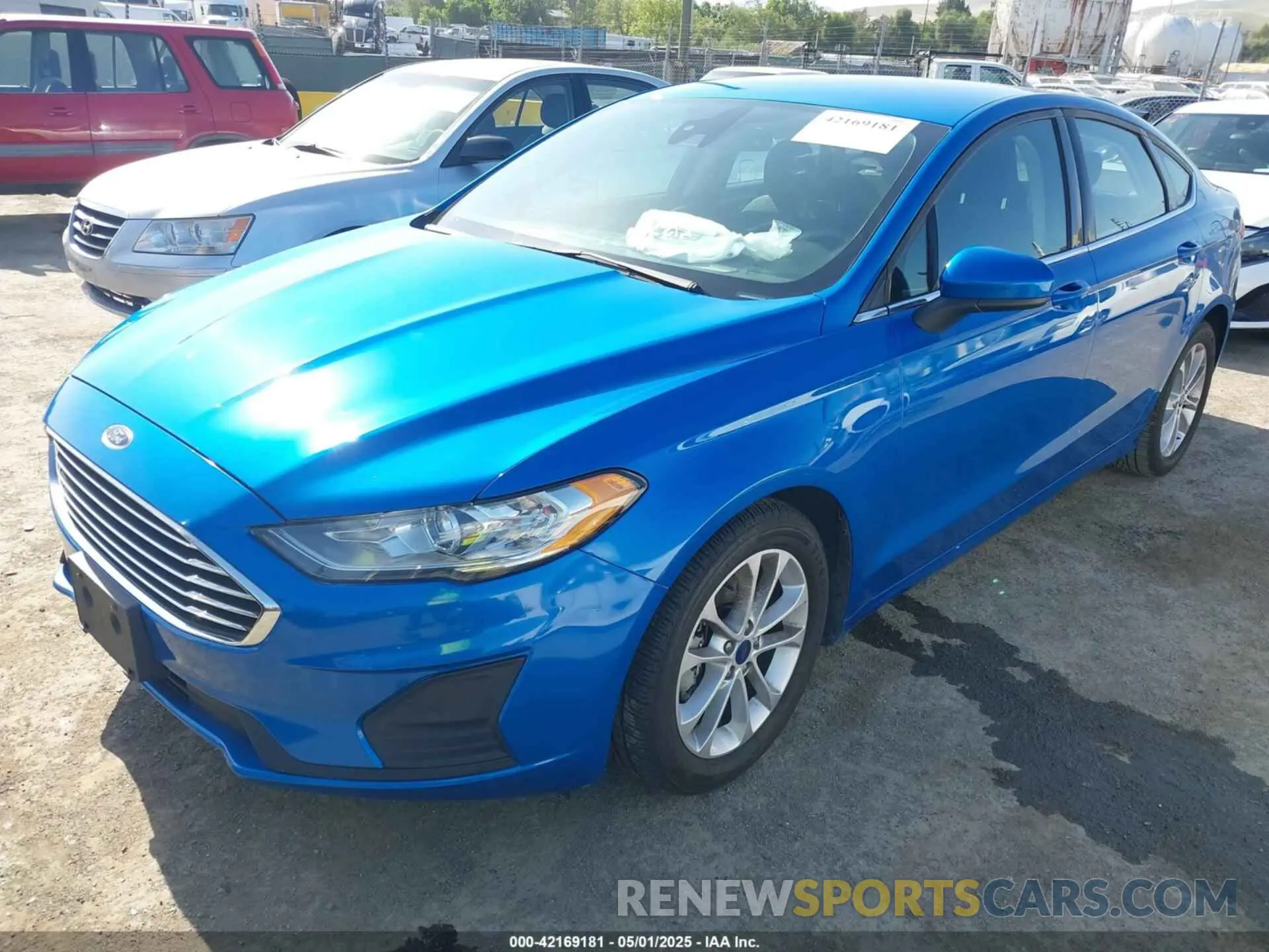 2 fotografías del automóvil dañado 3FA6P0HD6LR128539 FORD FUSION 2020