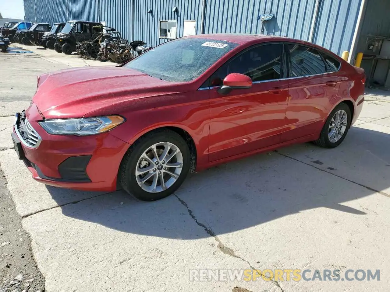 1 fotografías del automóvil dañado 3FA6P0HD6LR162173 FORD FUSION 2020