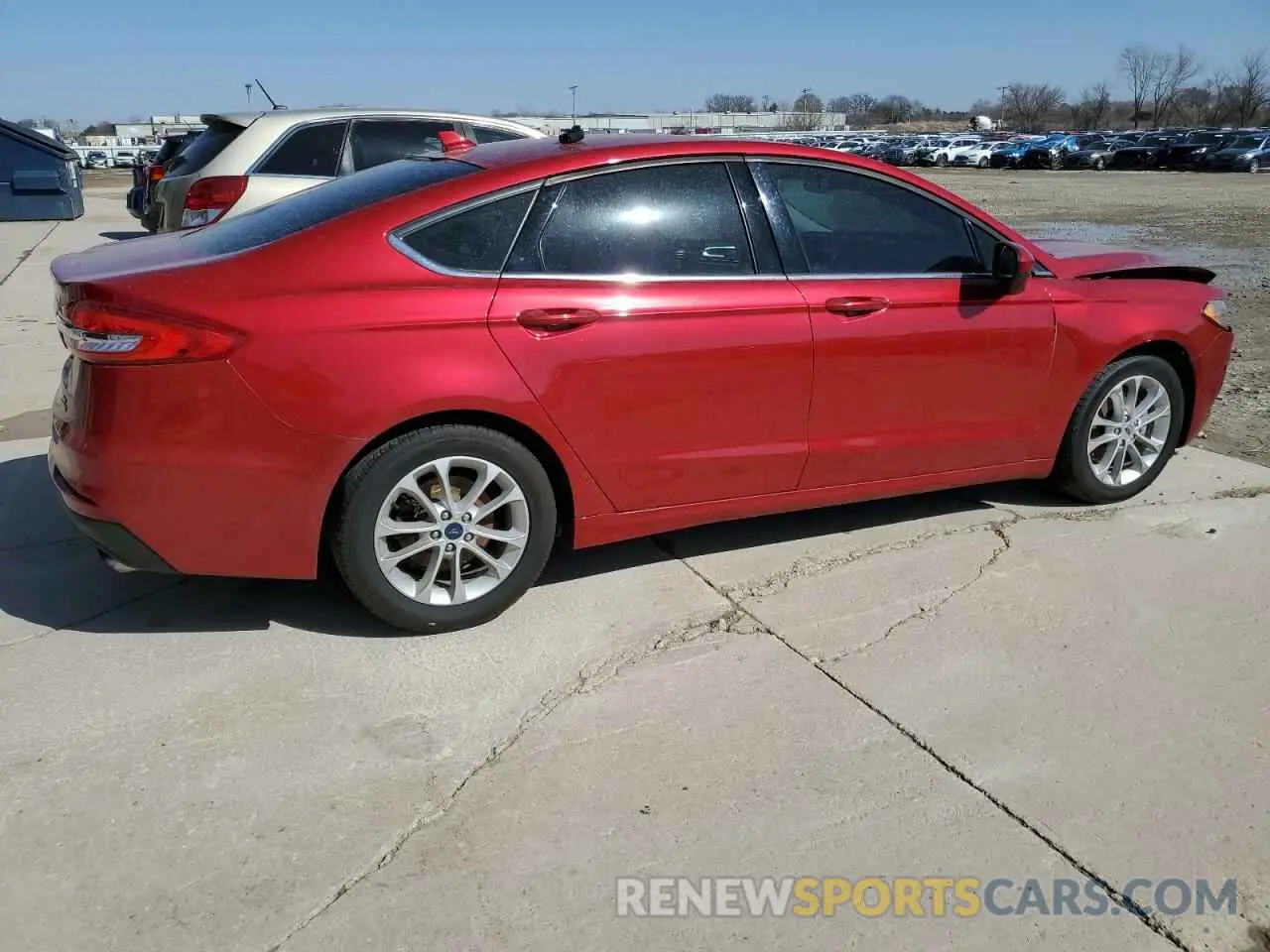 3 fotografías del automóvil dañado 3FA6P0HD6LR162173 FORD FUSION 2020
