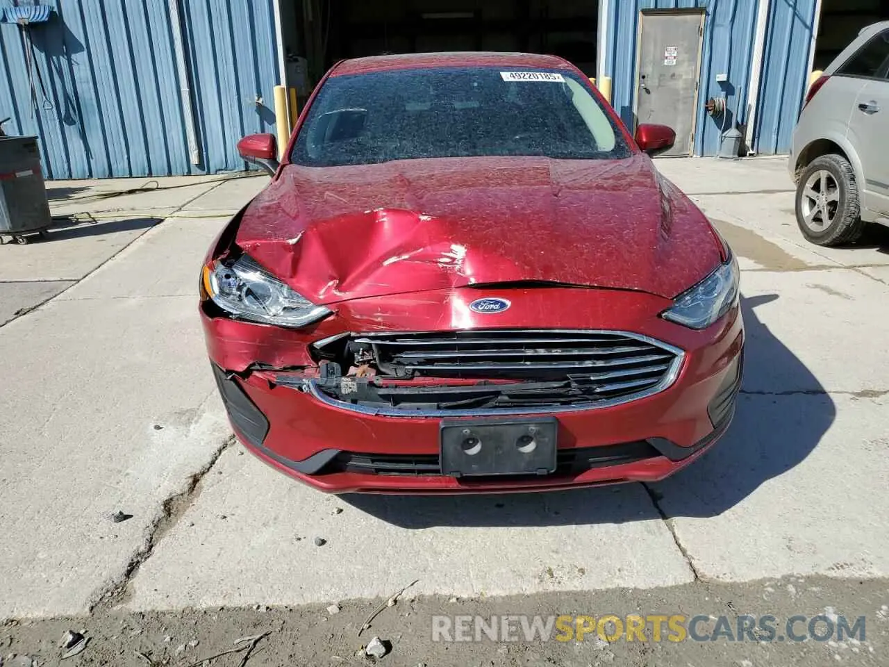 5 fotografías del automóvil dañado 3FA6P0HD6LR162173 FORD FUSION 2020