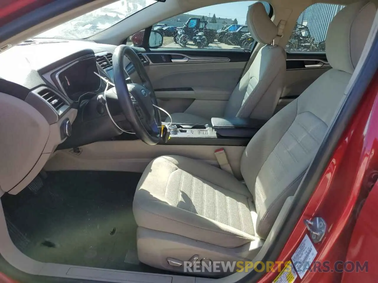 7 fotografías del automóvil dañado 3FA6P0HD6LR162173 FORD FUSION 2020