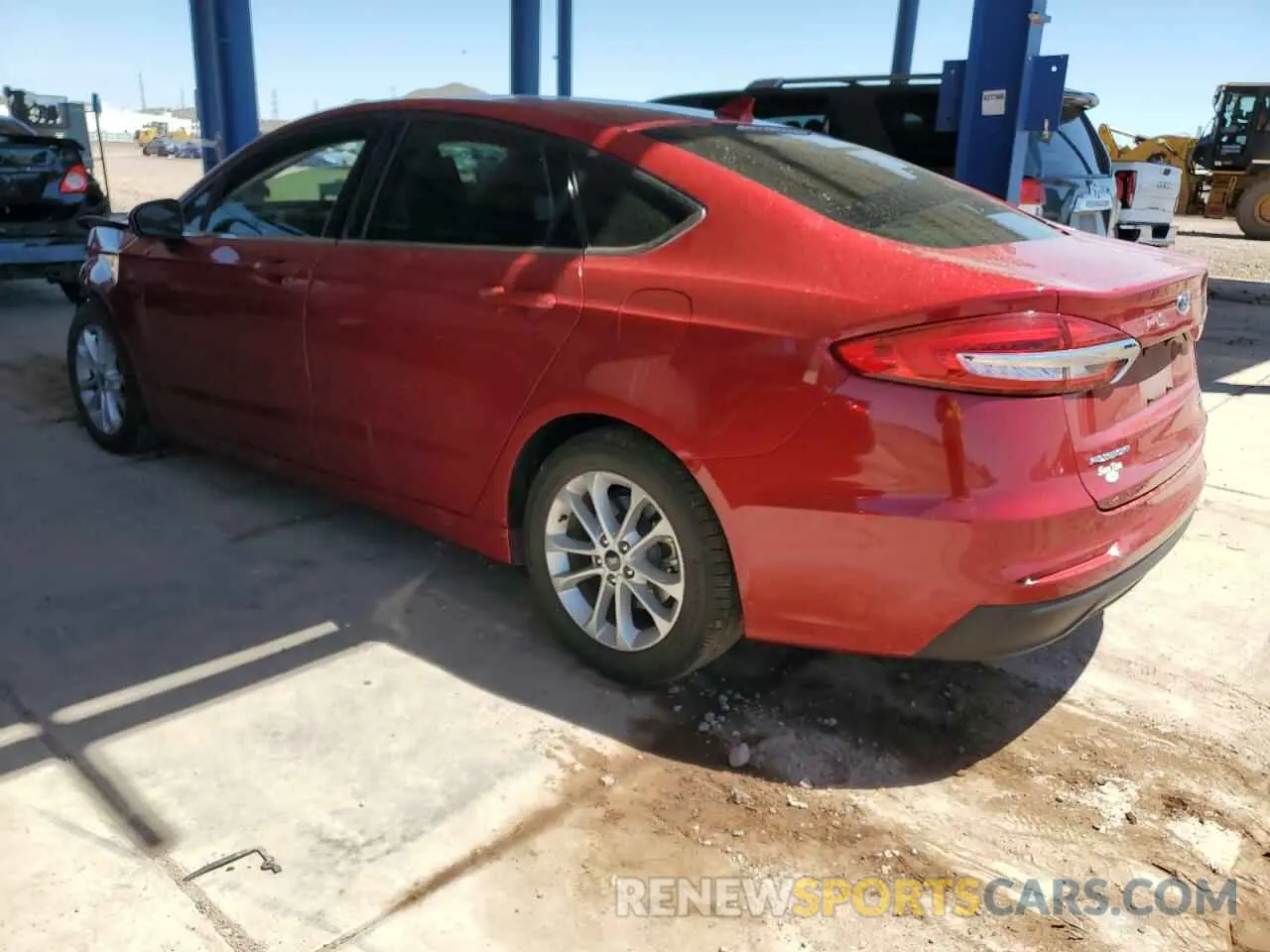 2 fotografías del automóvil dañado 3FA6P0HD6LR171536 FORD FUSION 2020