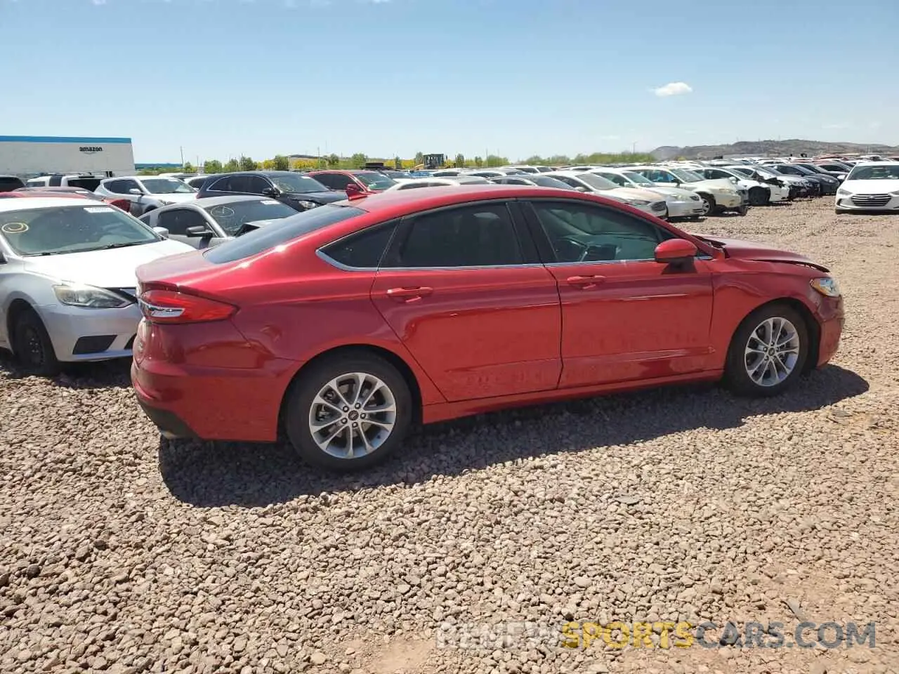 3 fotografías del automóvil dañado 3FA6P0HD6LR171536 FORD FUSION 2020