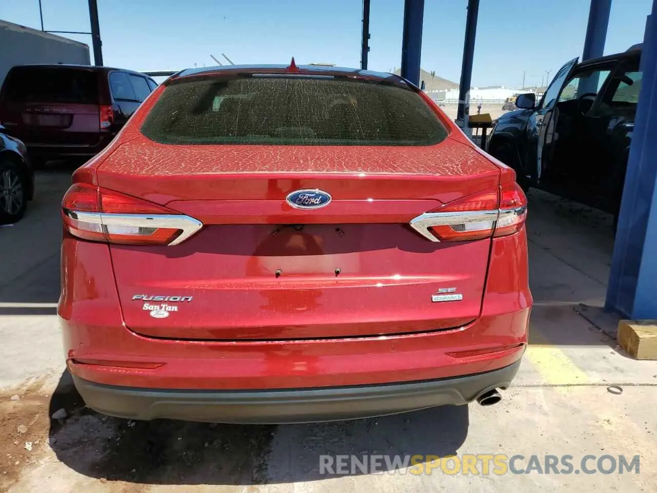 6 fotografías del automóvil dañado 3FA6P0HD6LR171536 FORD FUSION 2020