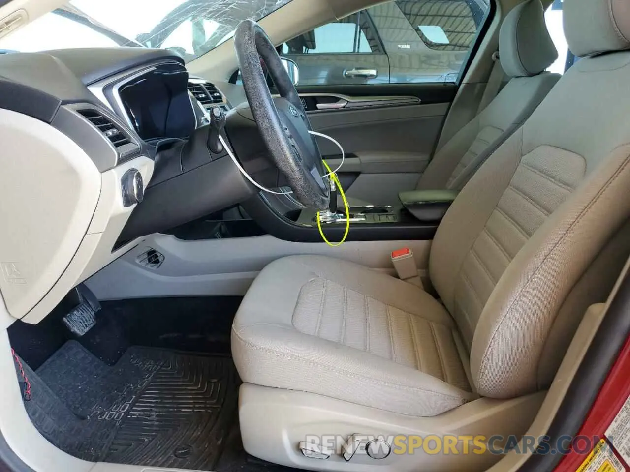 7 fotografías del automóvil dañado 3FA6P0HD6LR171536 FORD FUSION 2020