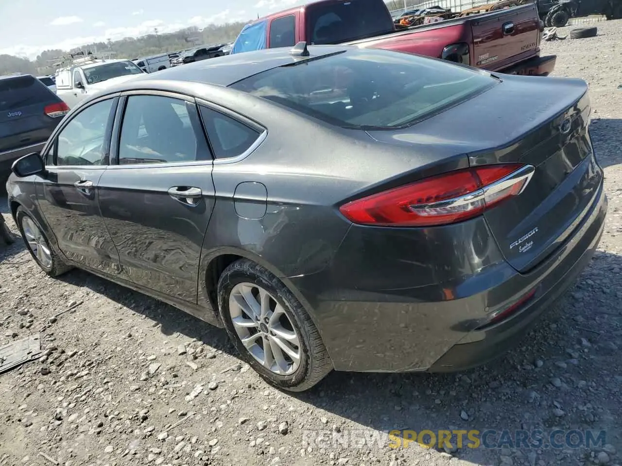 2 fotografías del automóvil dañado 3FA6P0HD6LR248664 FORD FUSION 2020