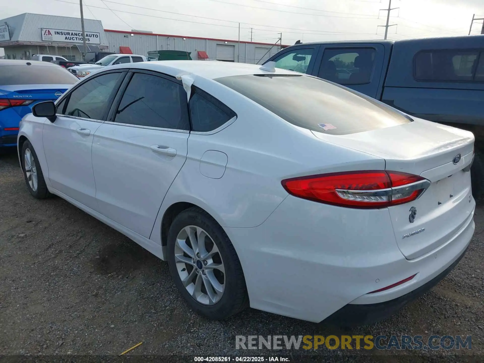 3 fotografías del automóvil dañado 3FA6P0HD6LR262080 FORD FUSION 2020