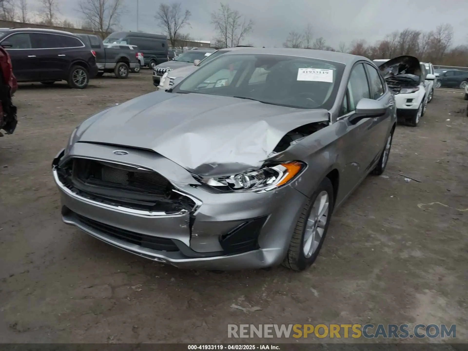 2 fotografías del automóvil dañado 3FA6P0HD6LR263357 FORD FUSION 2020