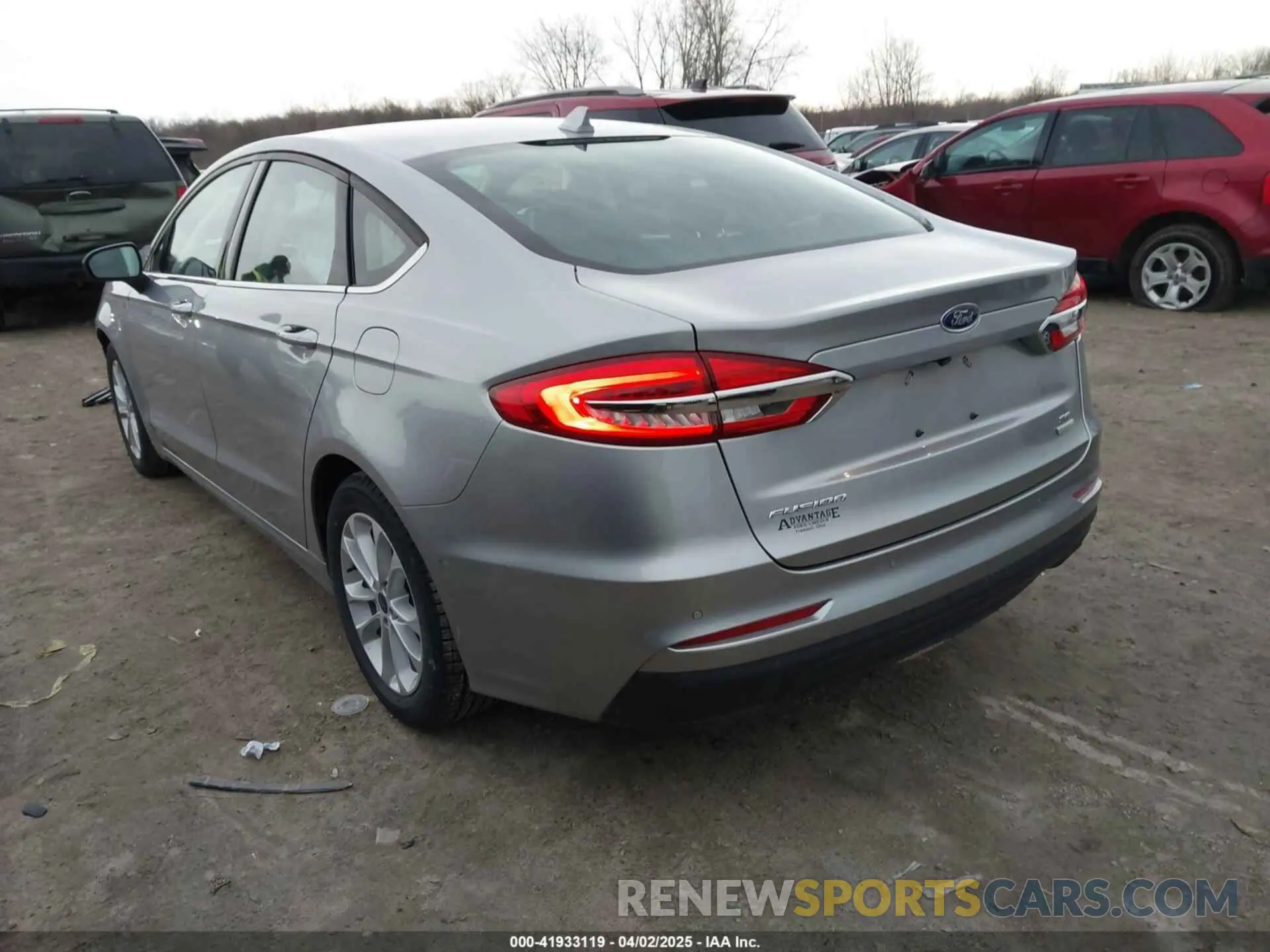 3 fotografías del automóvil dañado 3FA6P0HD6LR263357 FORD FUSION 2020