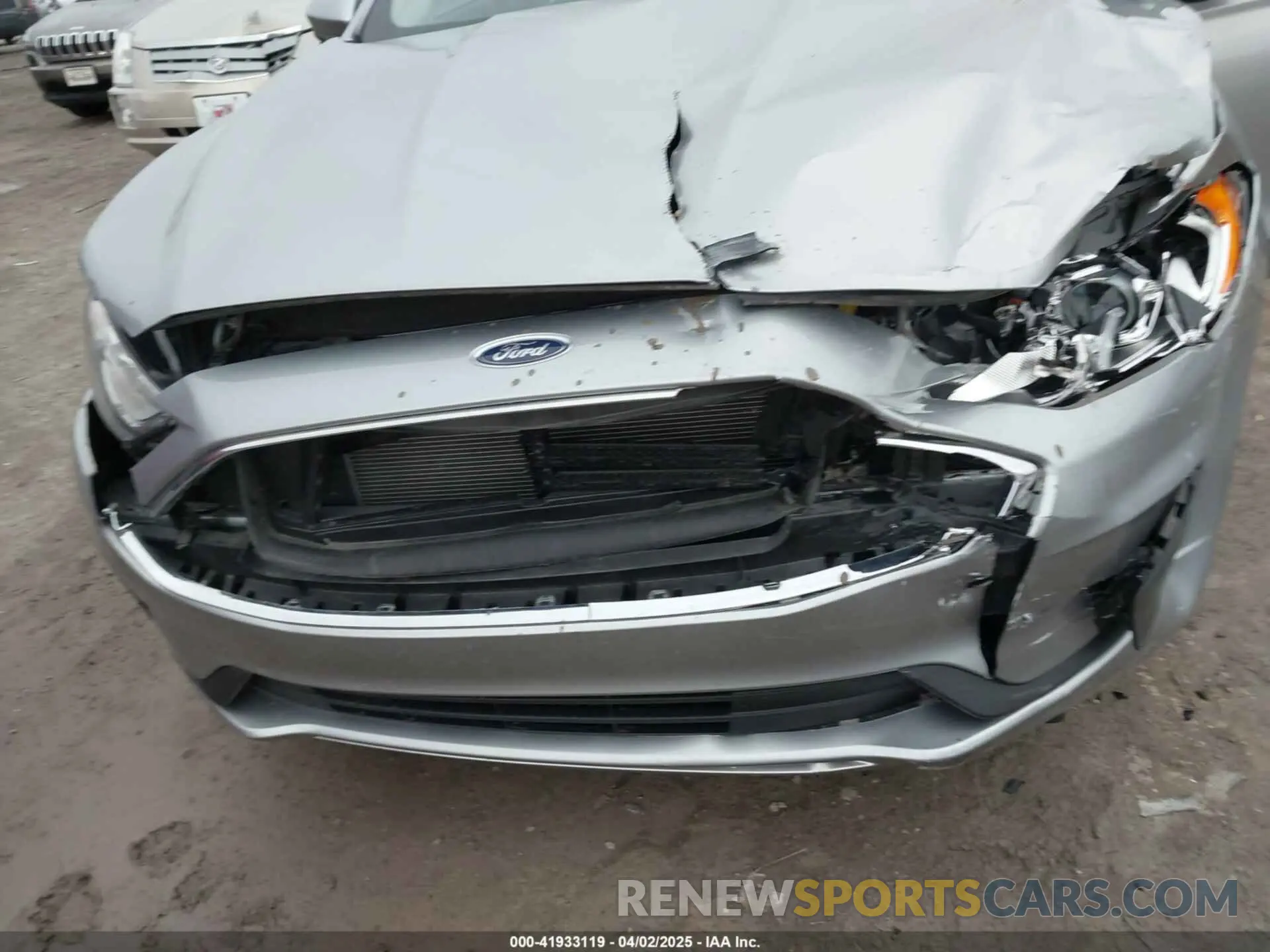 6 fotografías del automóvil dañado 3FA6P0HD6LR263357 FORD FUSION 2020