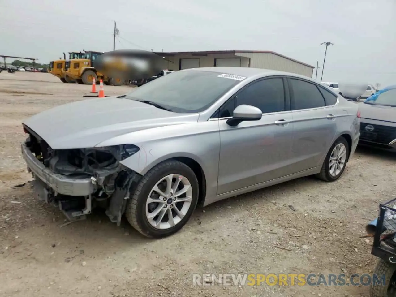 1 fotografías del automóvil dañado 3FA6P0HD7LR111586 FORD FUSION 2020
