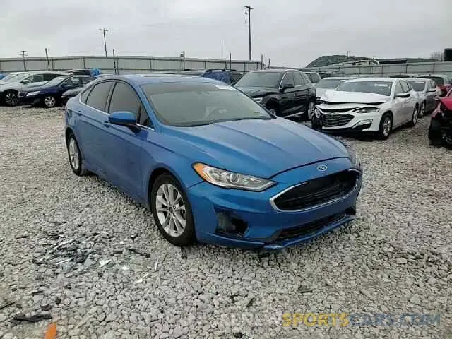 11 fotografías del automóvil dañado 3FA6P0HD7LR150372 FORD FUSION 2020