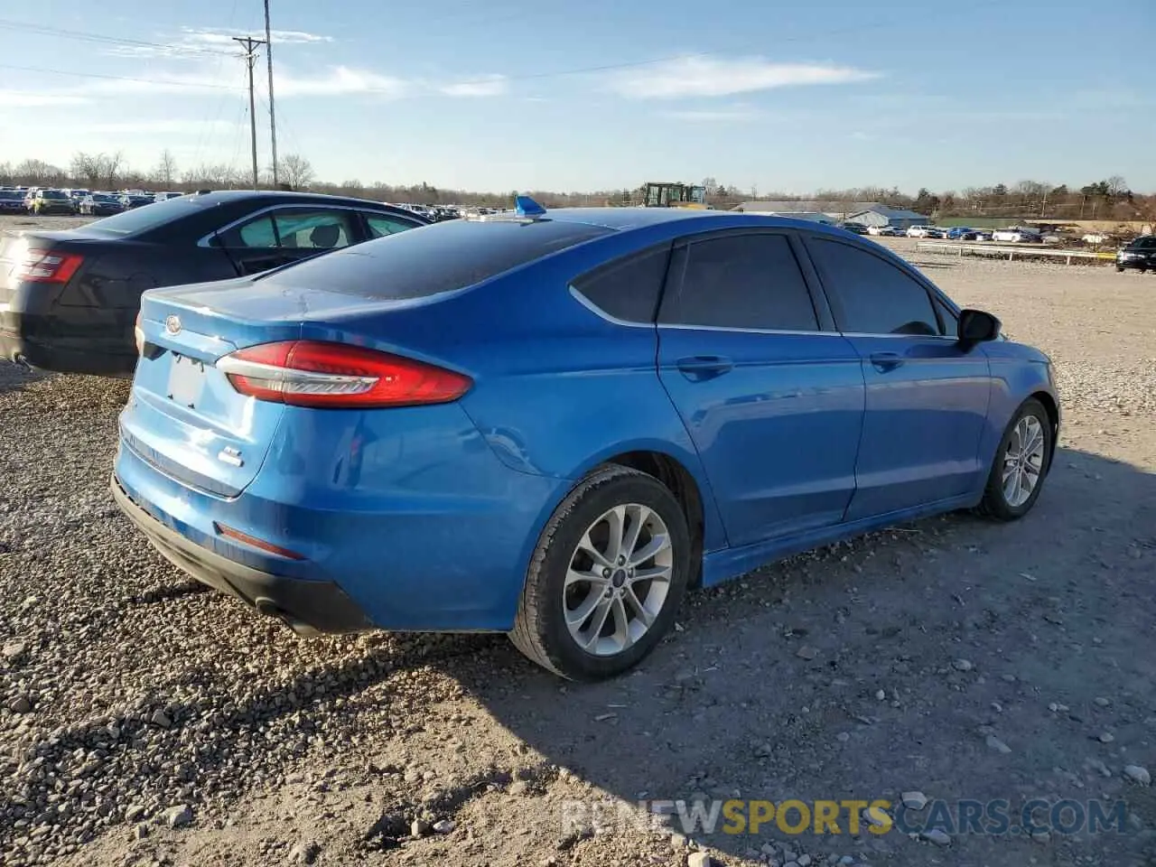 3 fotografías del automóvil dañado 3FA6P0HD7LR150372 FORD FUSION 2020