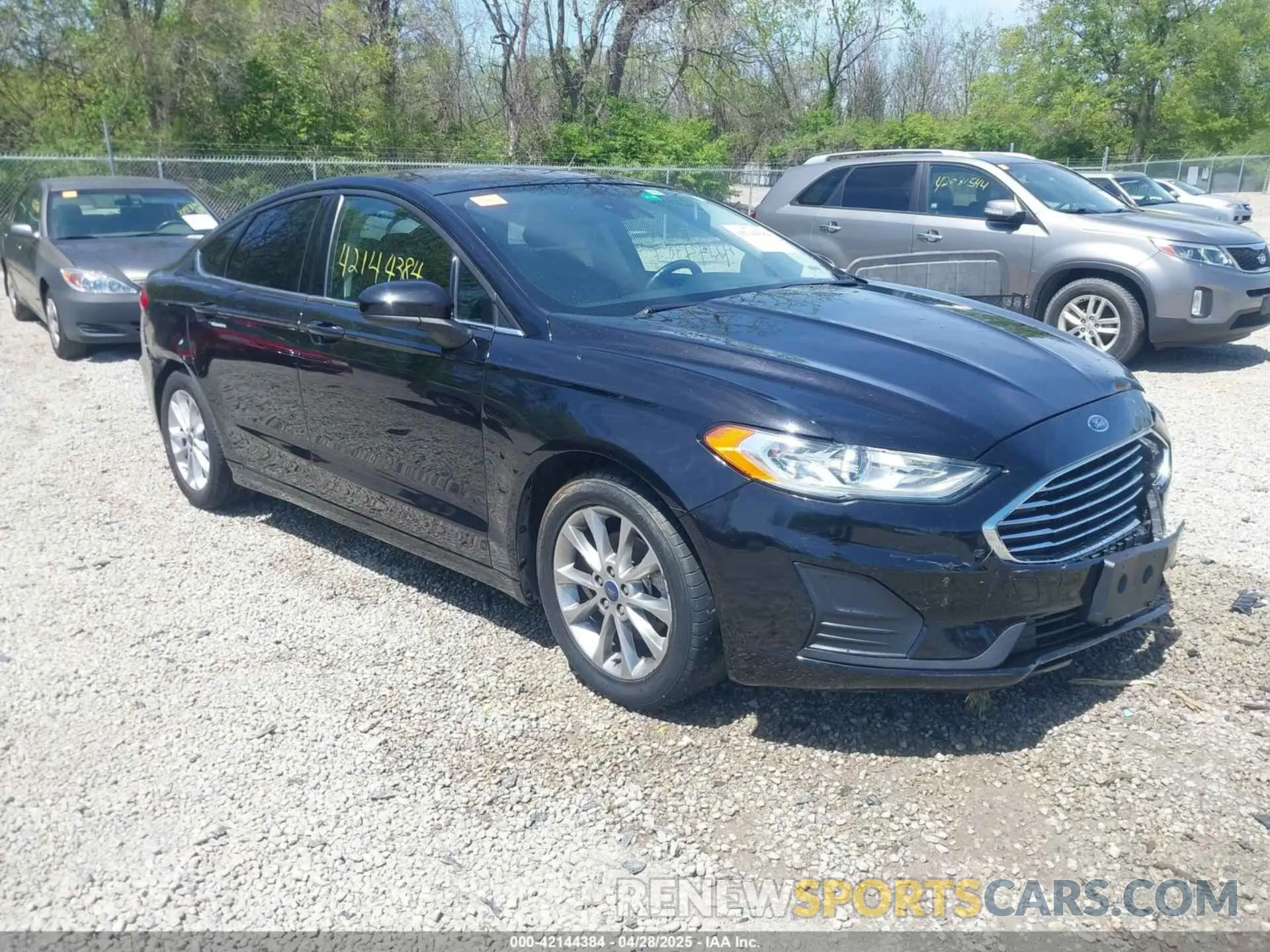 1 fotografías del automóvil dañado 3FA6P0HD7LR161601 FORD FUSION 2020