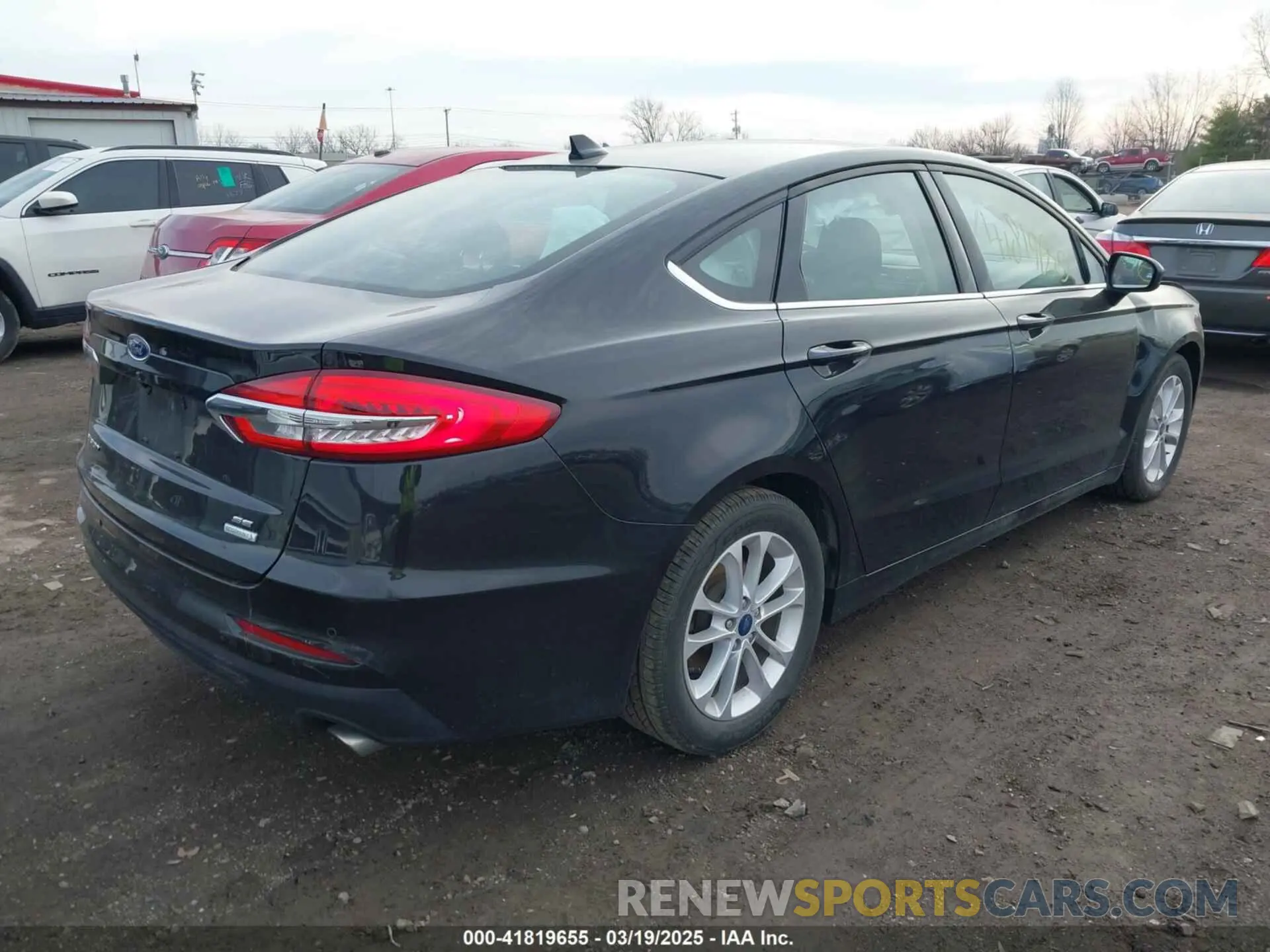 4 fotografías del automóvil dañado 3FA6P0HD7LR163705 FORD FUSION 2020