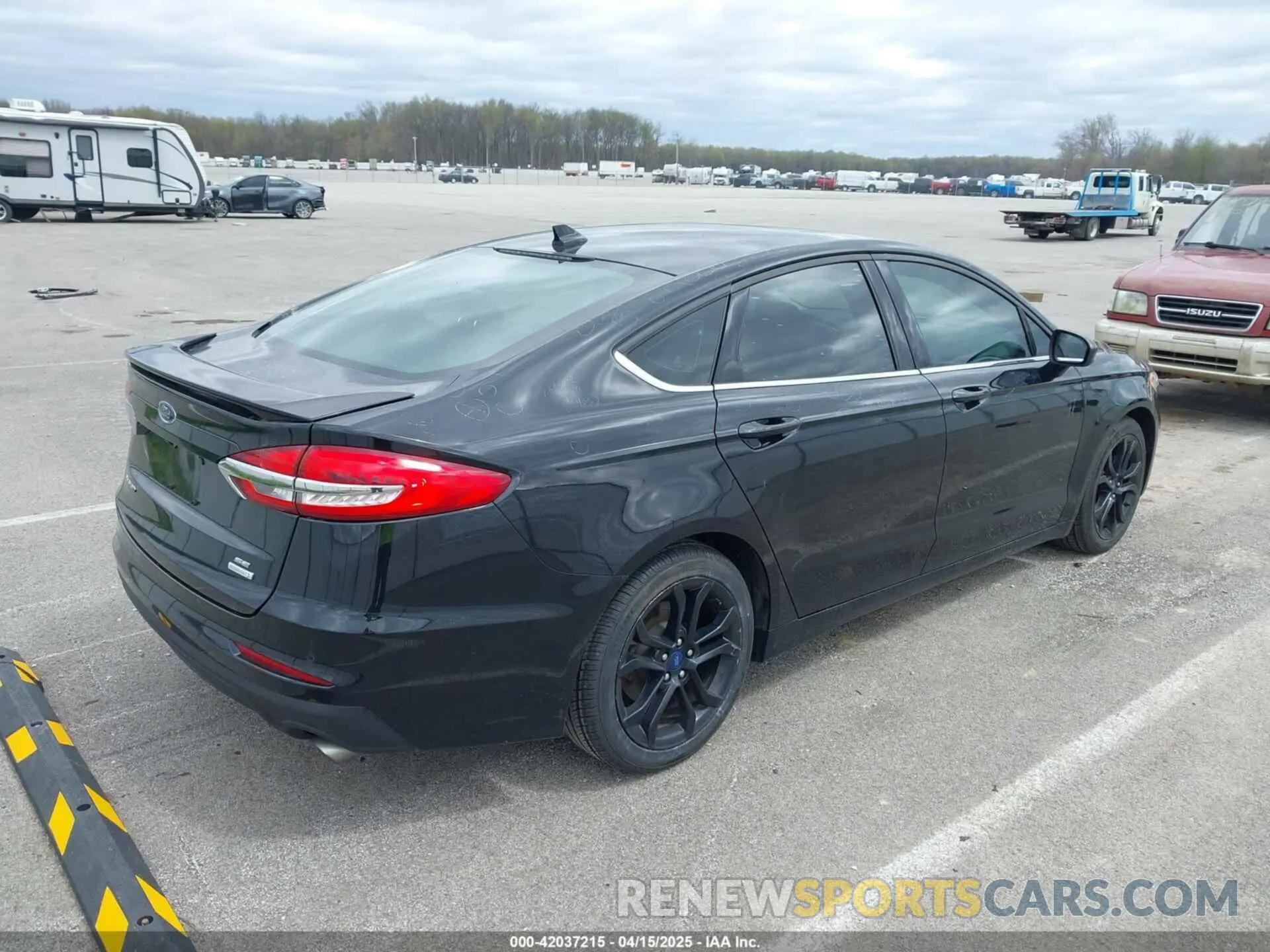 4 fotografías del automóvil dañado 3FA6P0HD7LR164398 FORD FUSION 2020