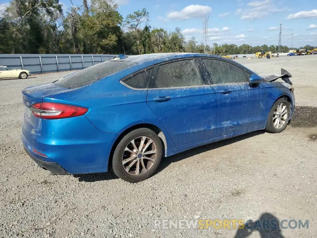 3 fotografías del automóvil dañado 3FA6P0HD7LR165910 FORD FUSION 2020