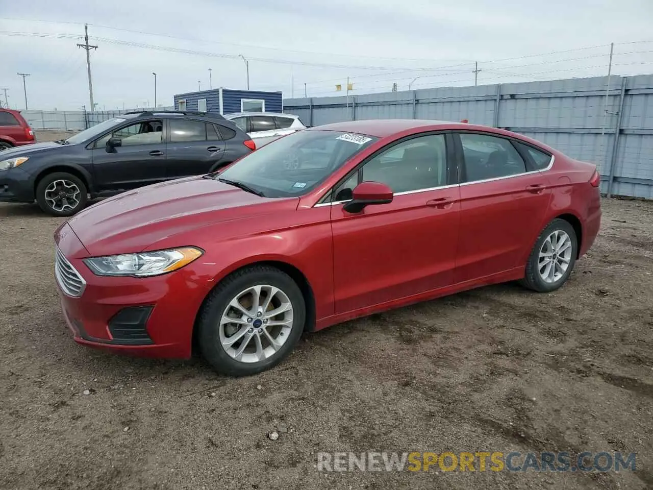 1 fotografías del automóvil dañado 3FA6P0HD7LR188068 FORD FUSION 2020