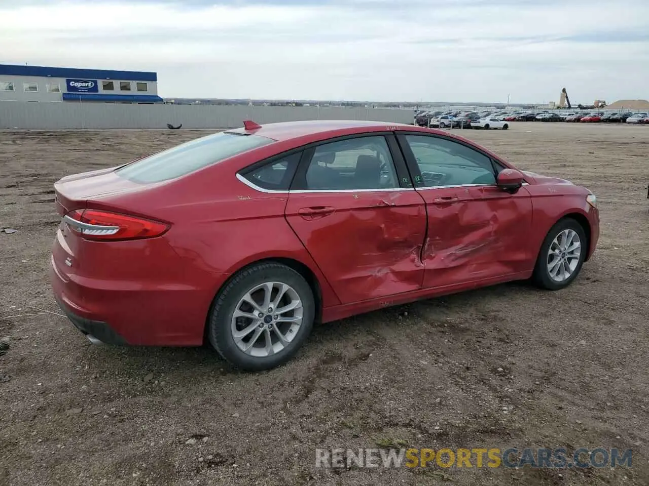 3 fotografías del automóvil dañado 3FA6P0HD7LR188068 FORD FUSION 2020