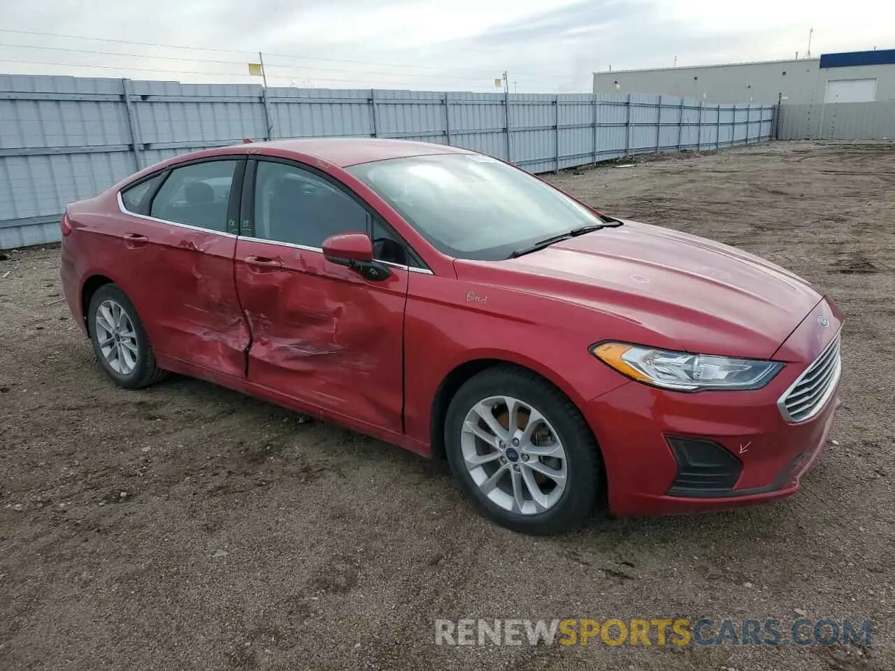 4 fotografías del automóvil dañado 3FA6P0HD7LR188068 FORD FUSION 2020