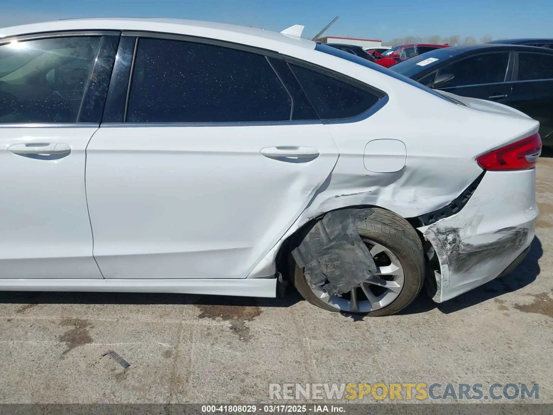 6 fotografías del automóvil dañado 3FA6P0HD7LR202728 FORD FUSION 2020