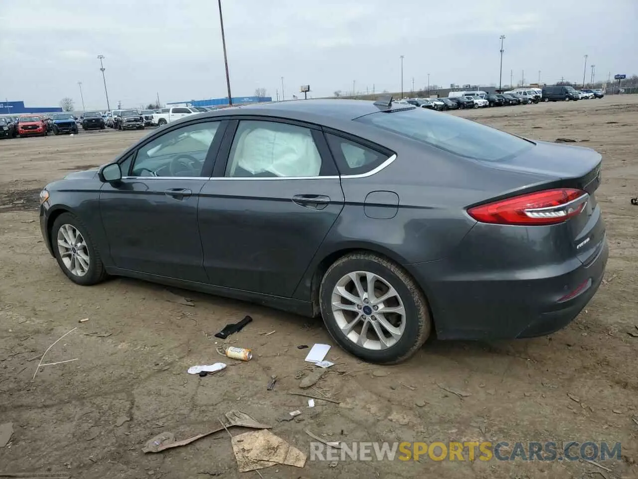 2 fotografías del automóvil dañado 3FA6P0HD7LR227693 FORD FUSION 2020