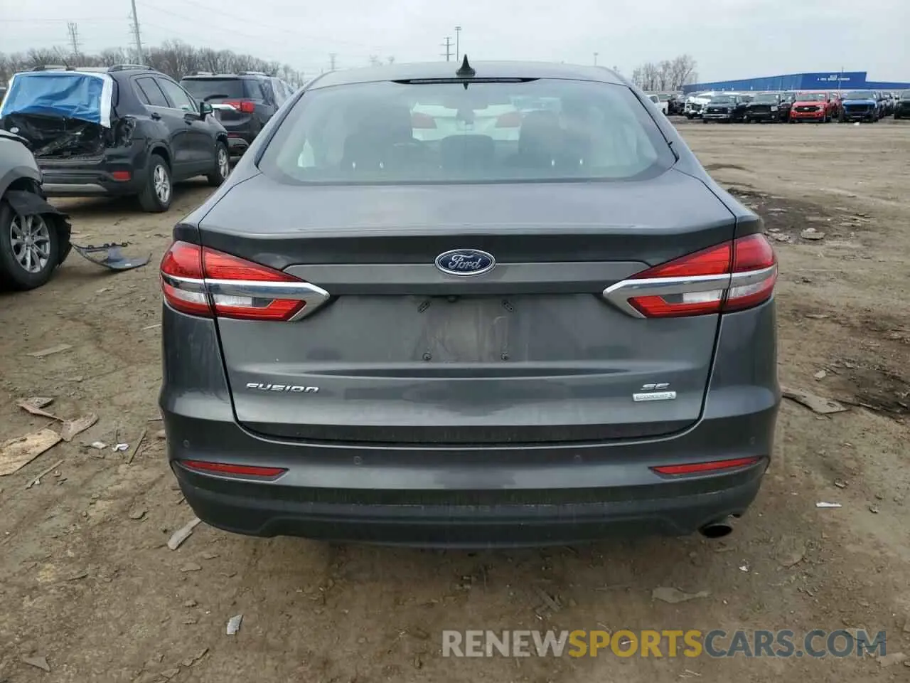 6 fotografías del automóvil dañado 3FA6P0HD7LR227693 FORD FUSION 2020