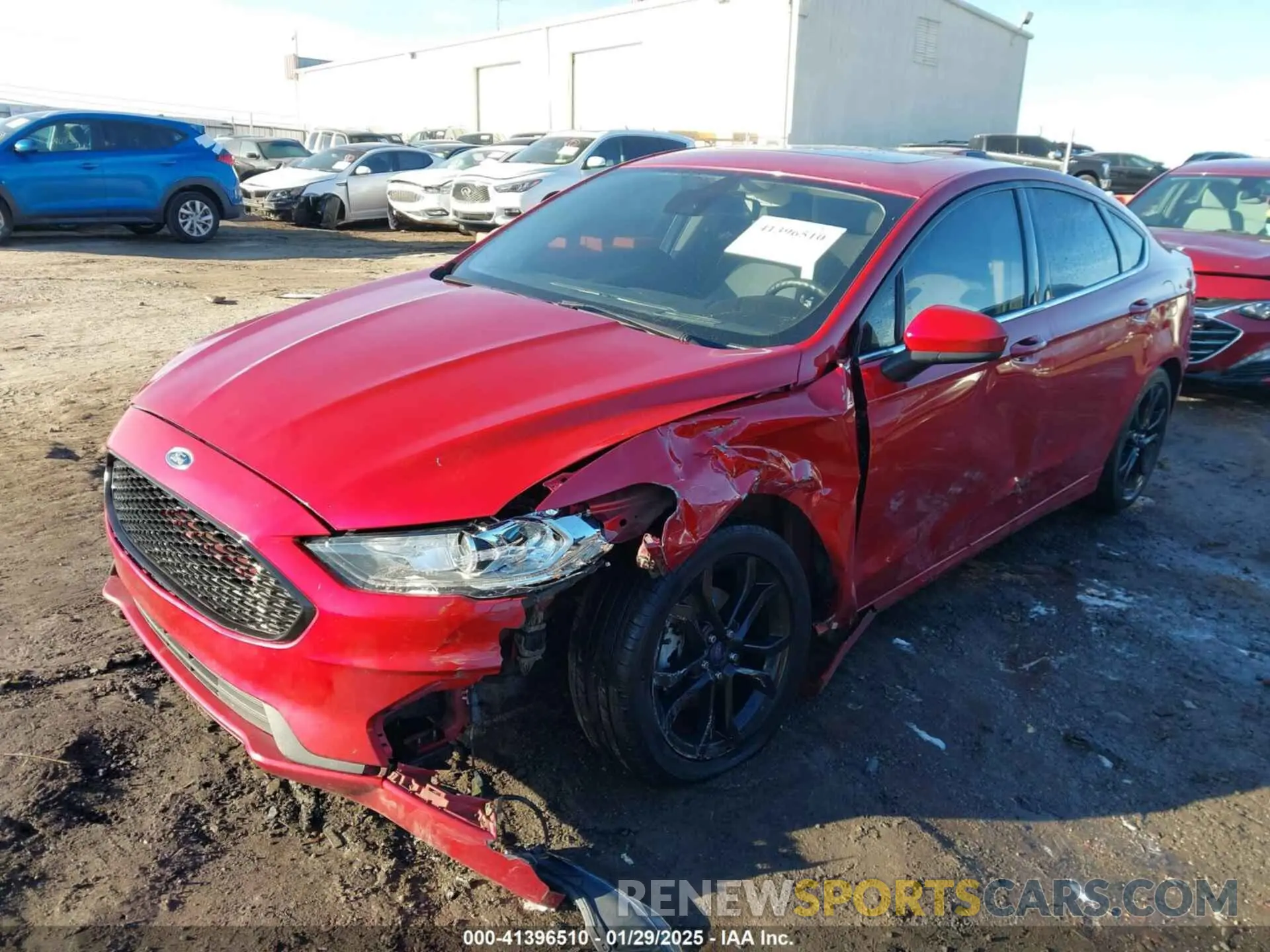 2 fotografías del automóvil dañado 3FA6P0HD7LR230917 FORD FUSION 2020