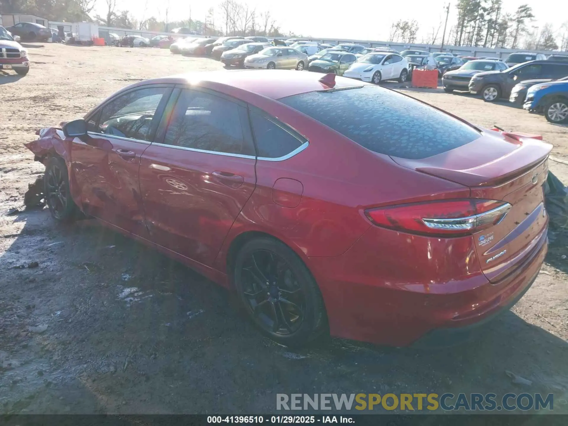 3 fotografías del automóvil dañado 3FA6P0HD7LR230917 FORD FUSION 2020