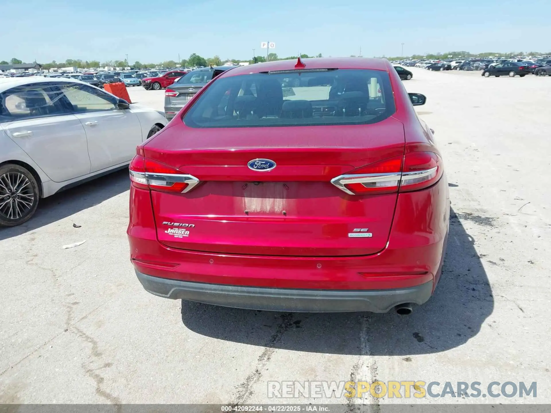 16 fotografías del automóvil dañado 3FA6P0HD8LR104422 FORD FUSION 2020