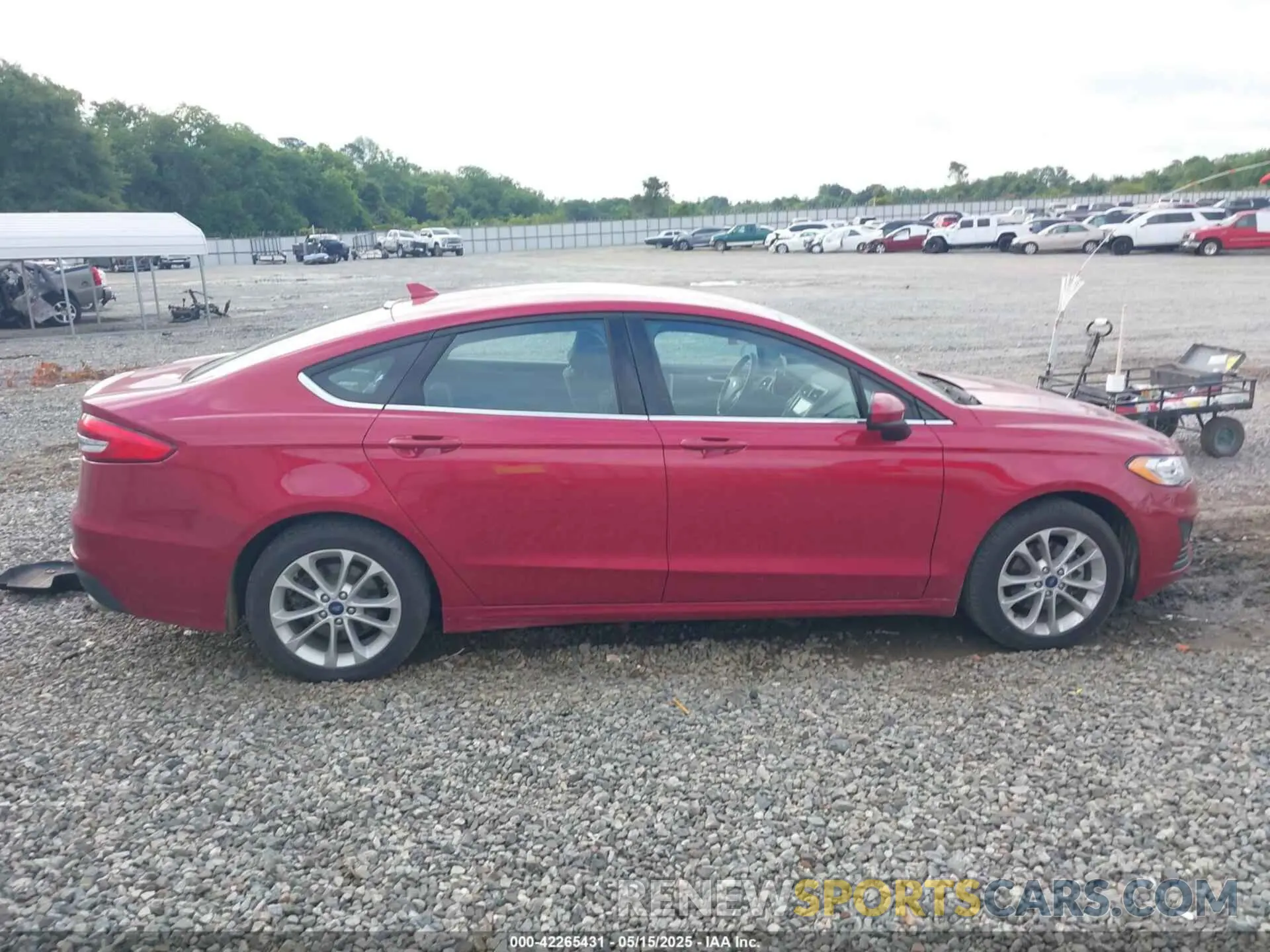13 fotografías del automóvil dañado 3FA6P0HD8LR107403 FORD FUSION 2020