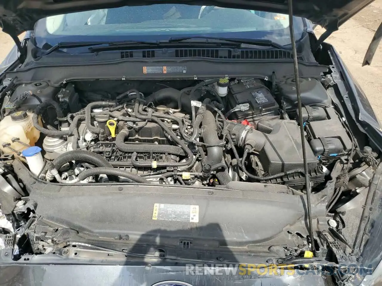 11 fotografías del automóvil dañado 3FA6P0HD8LR124590 FORD FUSION 2020