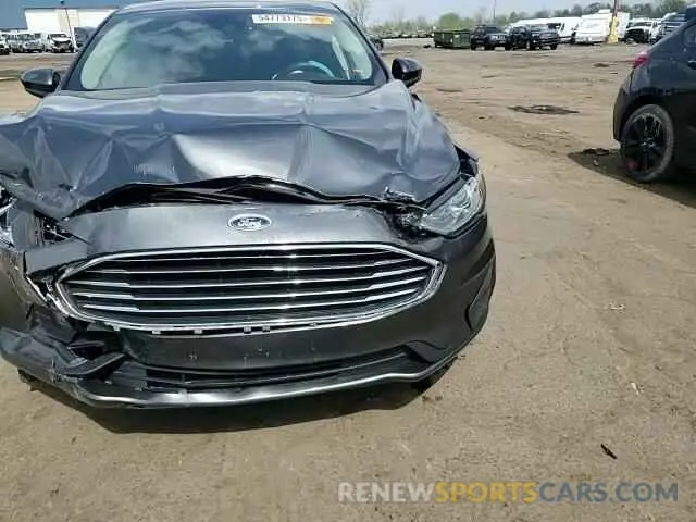 13 fotografías del automóvil dañado 3FA6P0HD8LR124590 FORD FUSION 2020