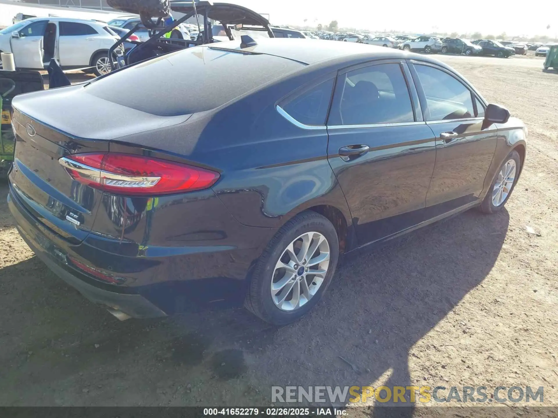 4 fotografías del automóvil dañado 3FA6P0HD8LR145827 FORD FUSION 2020