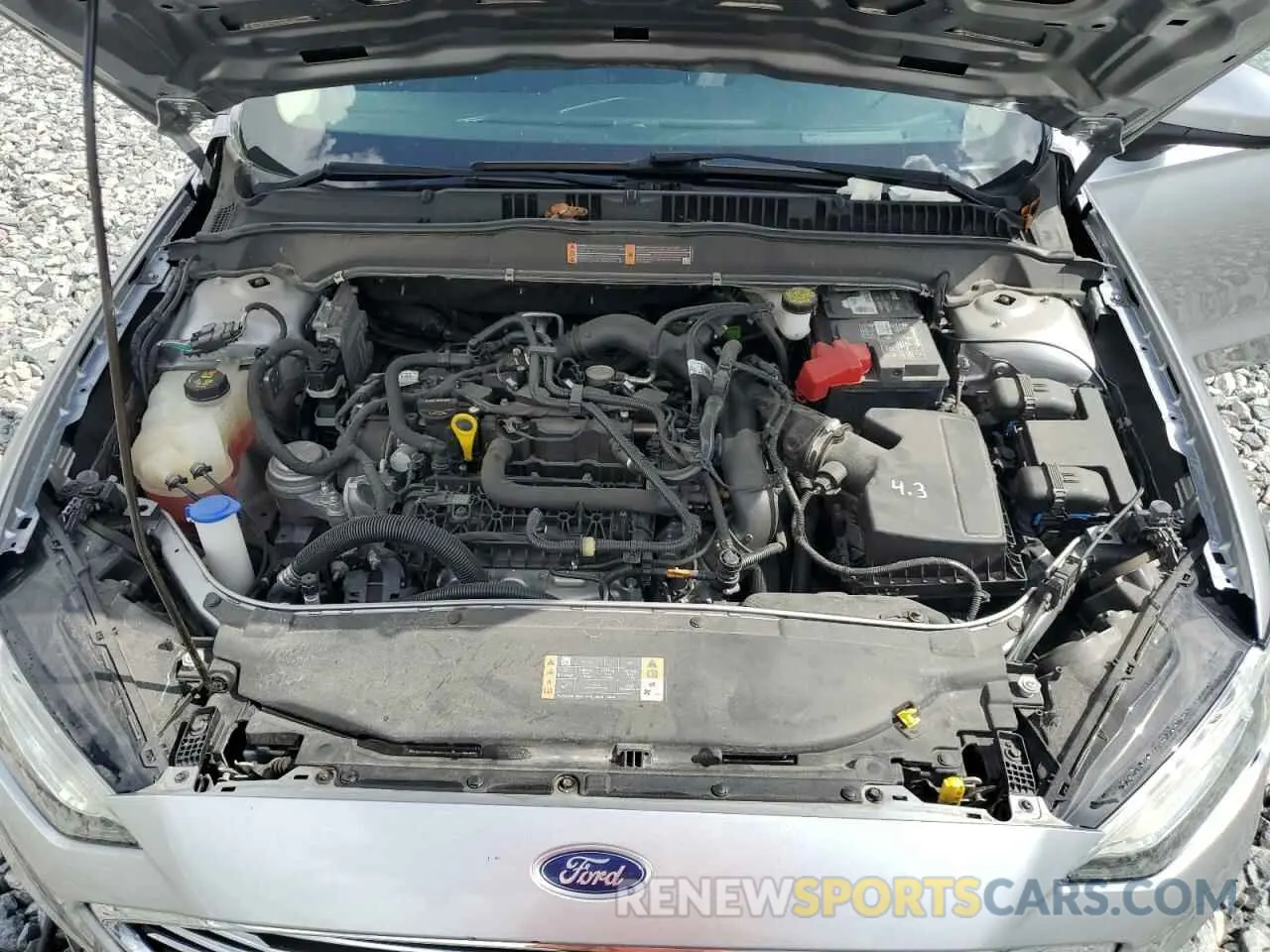 11 fotografías del automóvil dañado 3FA6P0HD8LR150929 FORD FUSION 2020