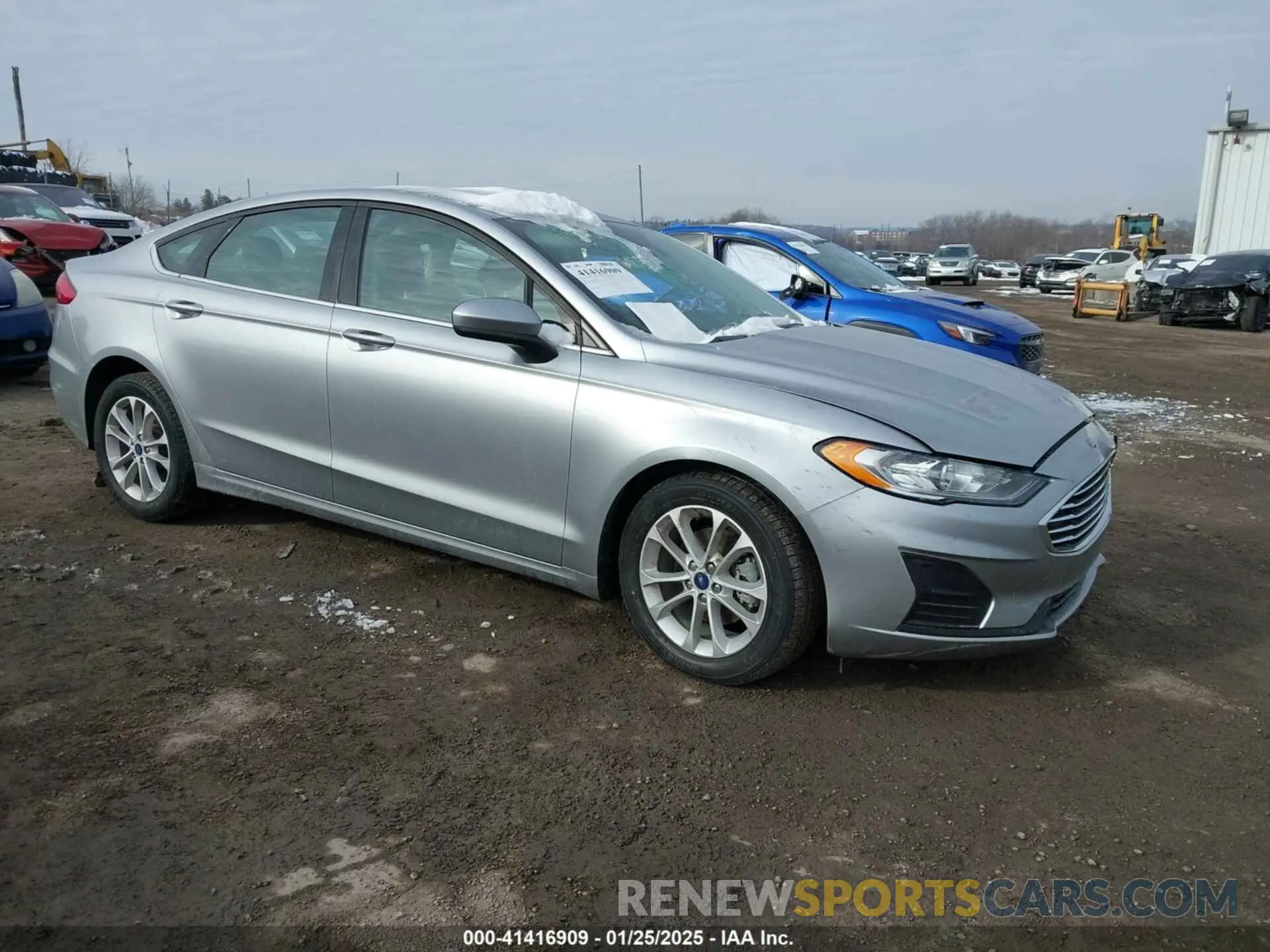 1 fotografías del automóvil dañado 3FA6P0HD8LR159257 FORD FUSION 2020
