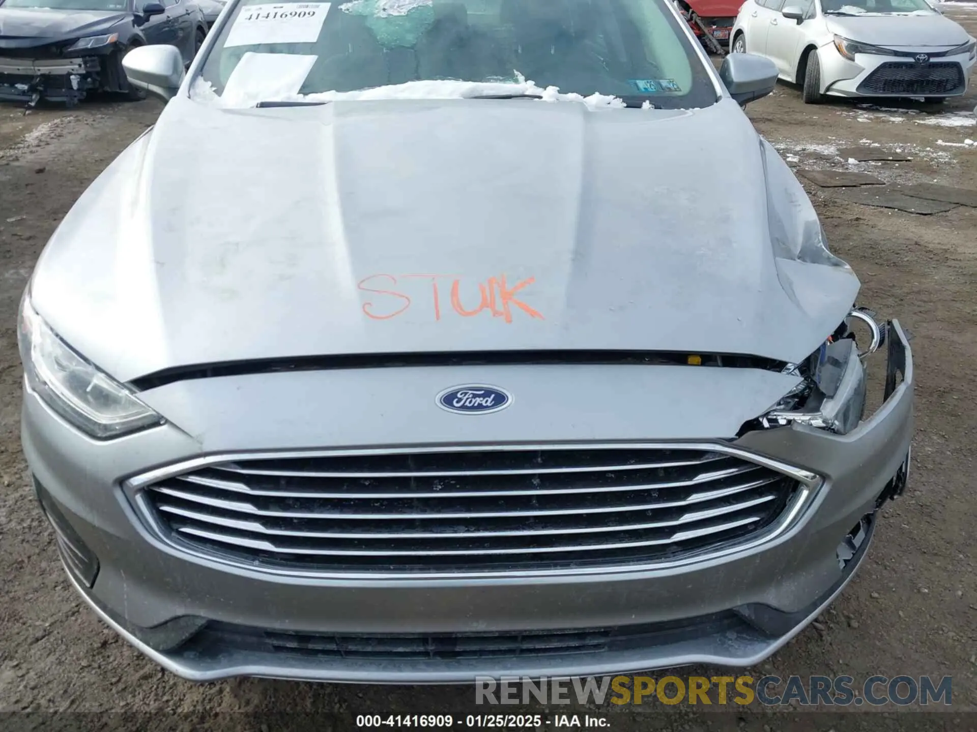 10 fotografías del automóvil dañado 3FA6P0HD8LR159257 FORD FUSION 2020