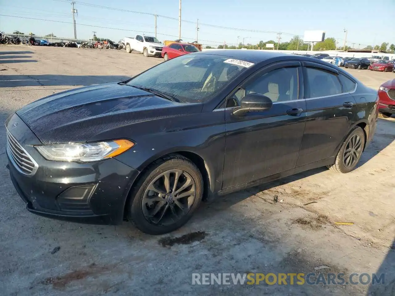 1 fotografías del automóvil dañado 3FA6P0HD8LR169299 FORD FUSION 2020