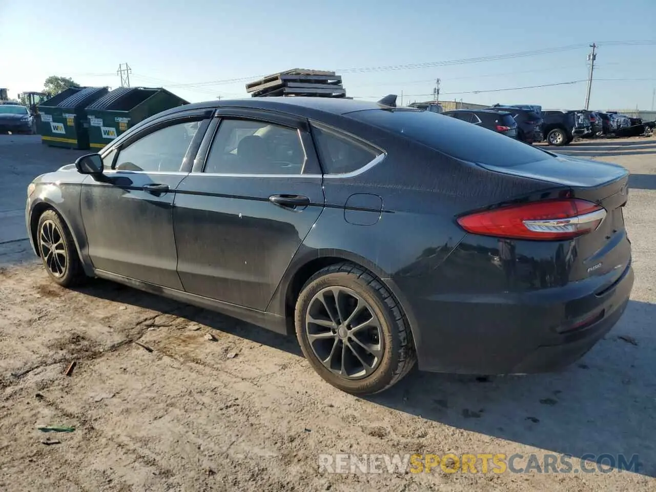 2 fotografías del automóvil dañado 3FA6P0HD8LR169299 FORD FUSION 2020