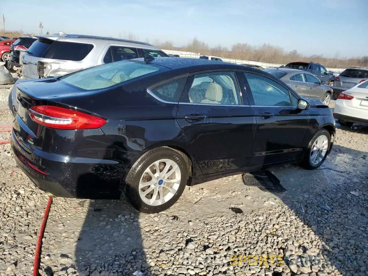 3 fotografías del automóvil dañado 3FA6P0HD8LR195384 FORD FUSION 2020