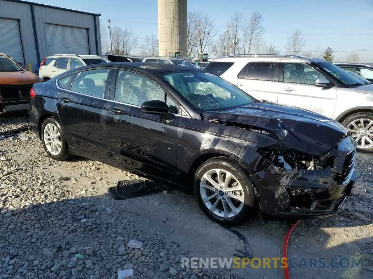 4 fotografías del automóvil dañado 3FA6P0HD8LR195384 FORD FUSION 2020