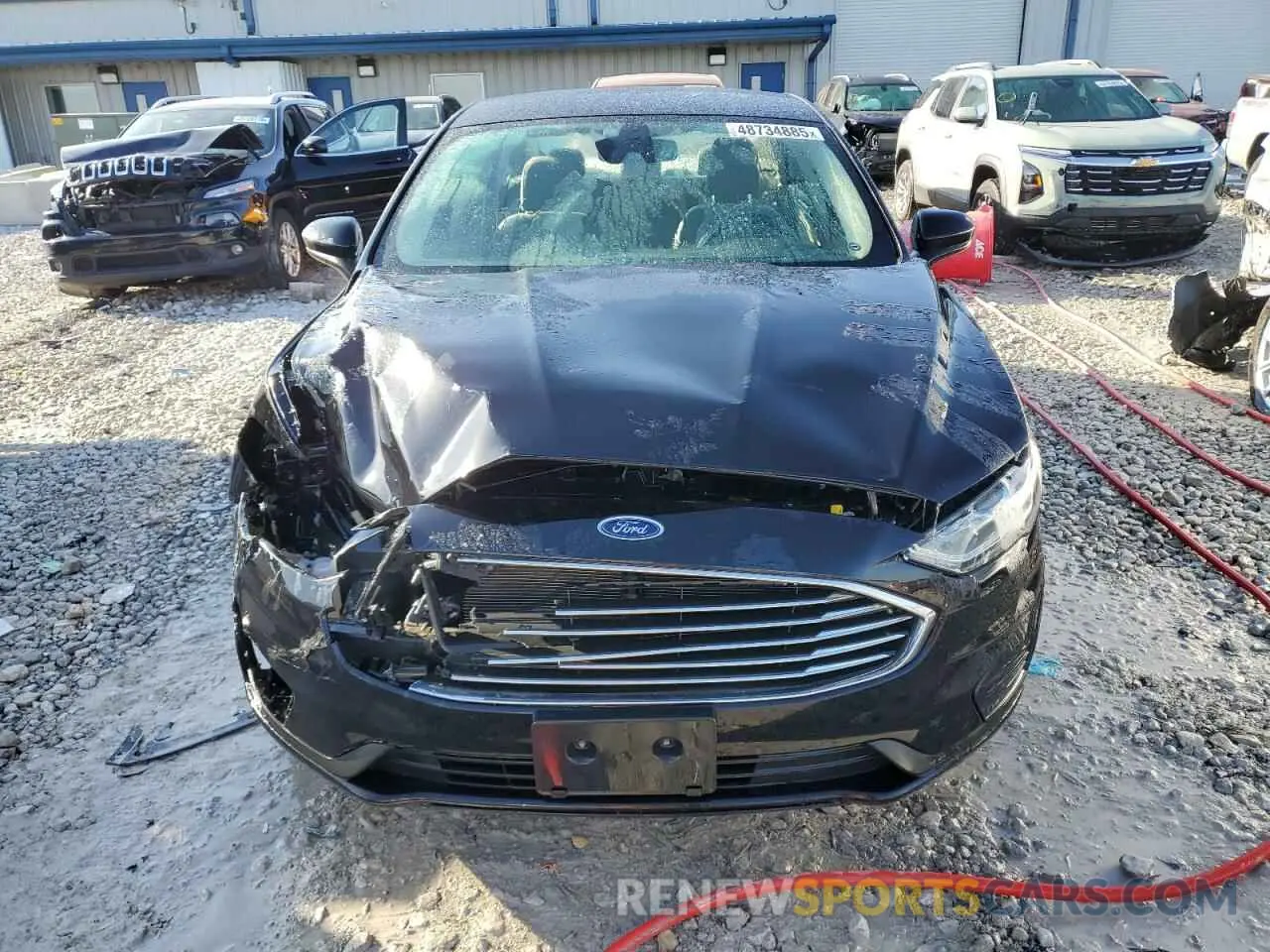 5 fotografías del automóvil dañado 3FA6P0HD8LR195384 FORD FUSION 2020