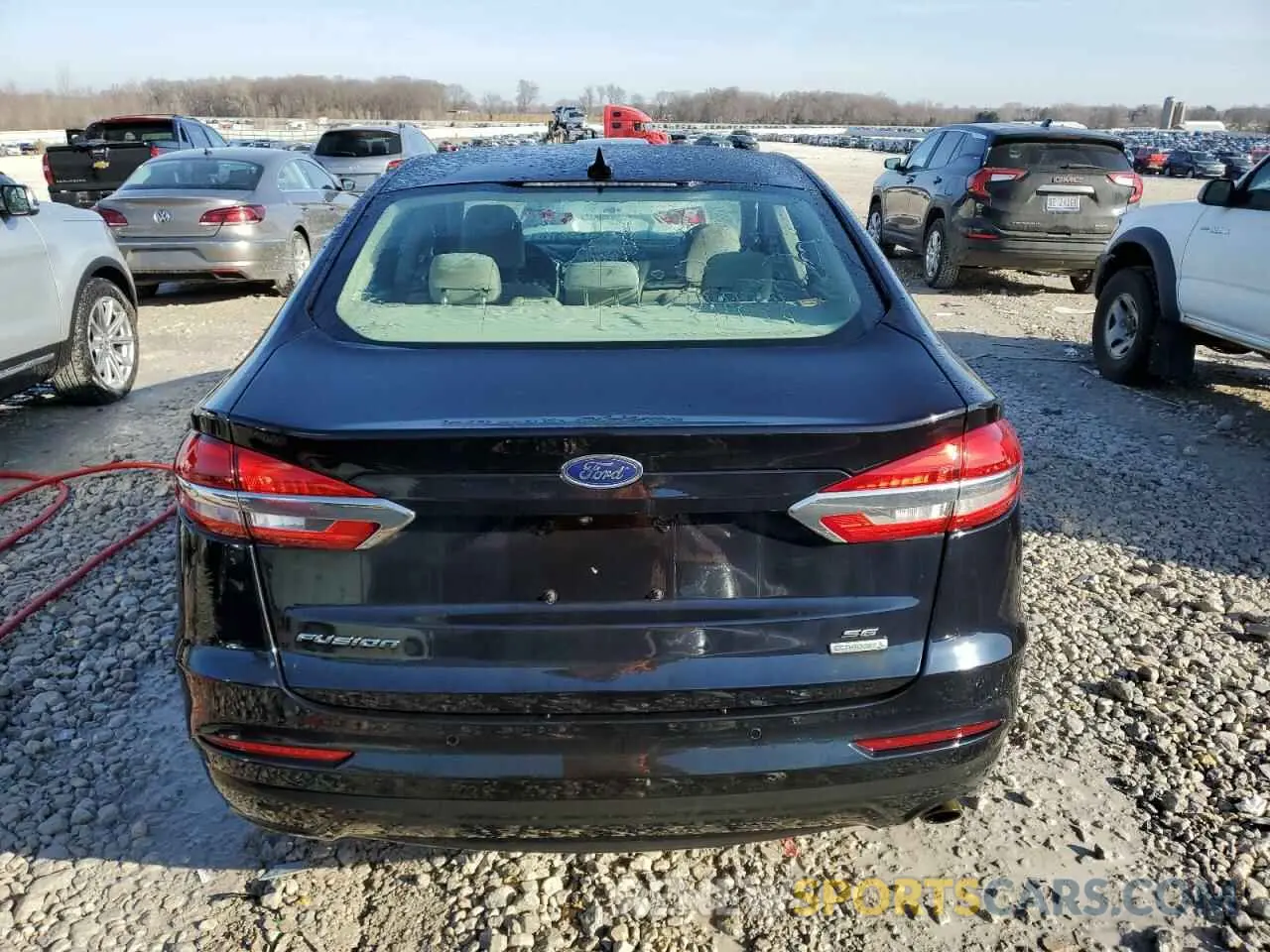 6 fotografías del automóvil dañado 3FA6P0HD8LR195384 FORD FUSION 2020