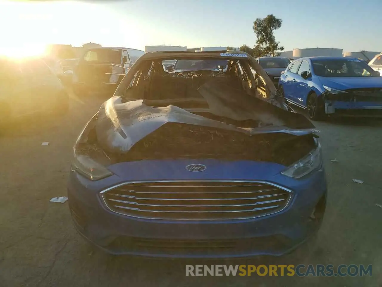 5 fotografías del automóvil dañado 3FA6P0HD8LR202396 FORD FUSION 2020