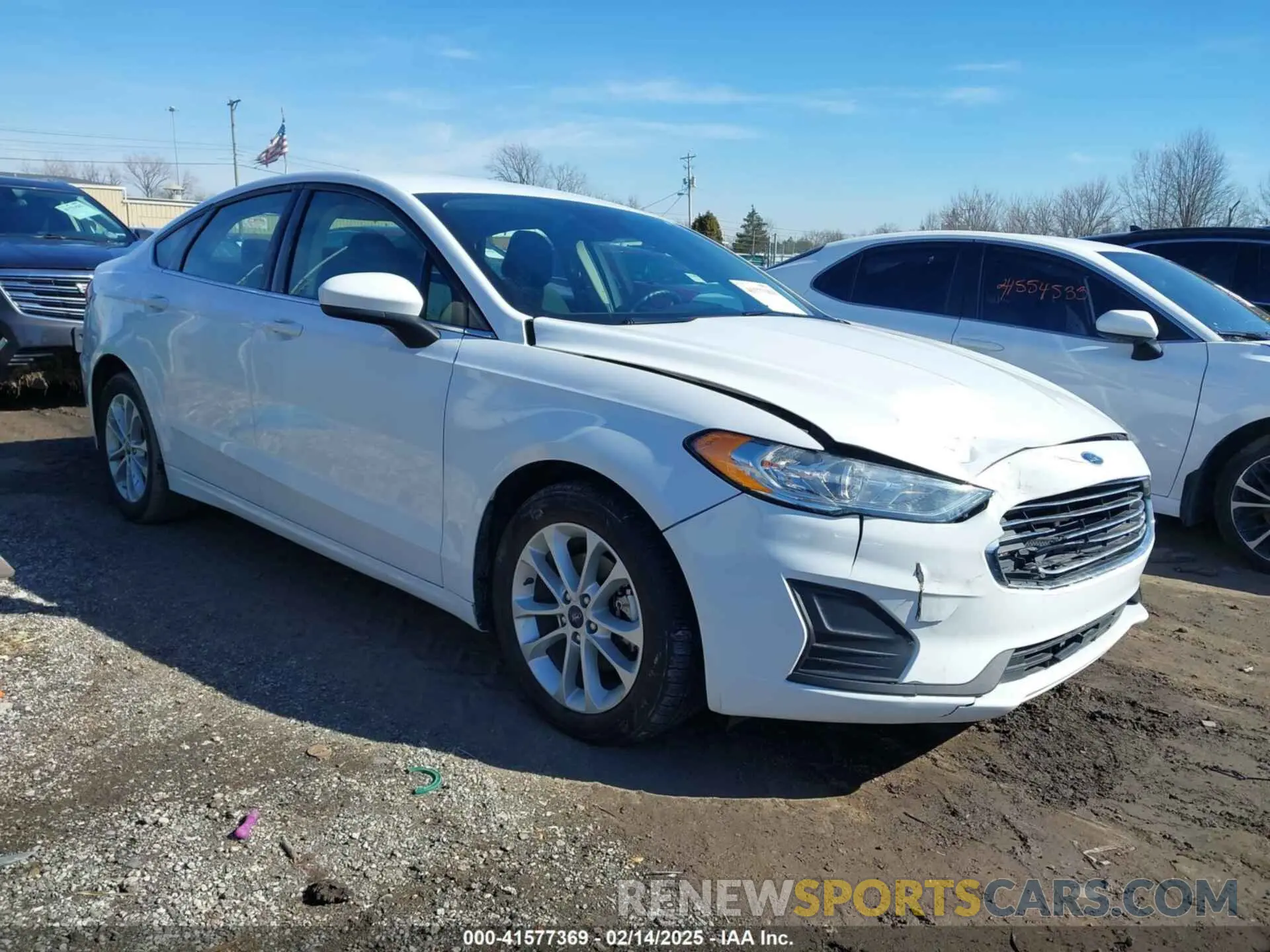 1 fotografías del automóvil dañado 3FA6P0HD8LR223944 FORD FUSION 2020