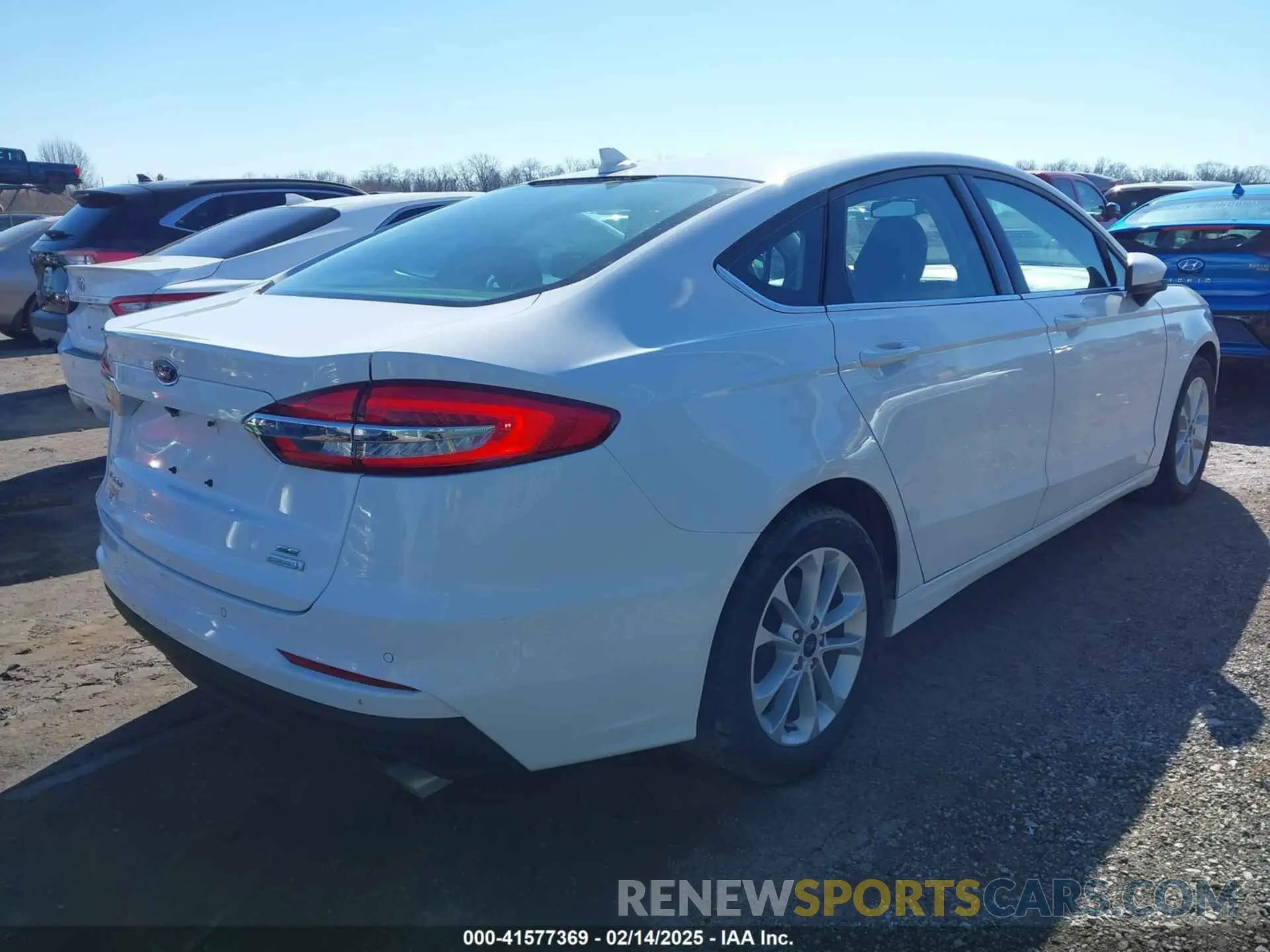 4 fotografías del automóvil dañado 3FA6P0HD8LR223944 FORD FUSION 2020