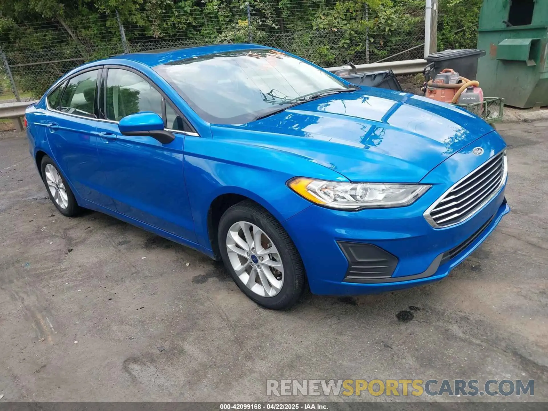 1 fotografías del automóvil dañado 3FA6P0HD8LR235608 FORD FUSION 2020